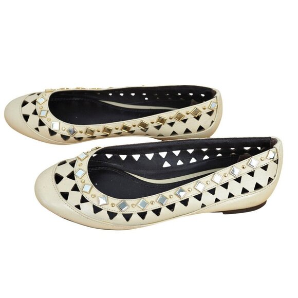 Tory Burch Leather Ballet Flats  - Dulce De‎ Leche - Style 33158775 Size 5M - Picture 1 of 8